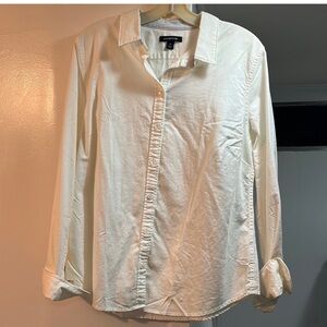🦢LAND’S END Oxford Button Down Top